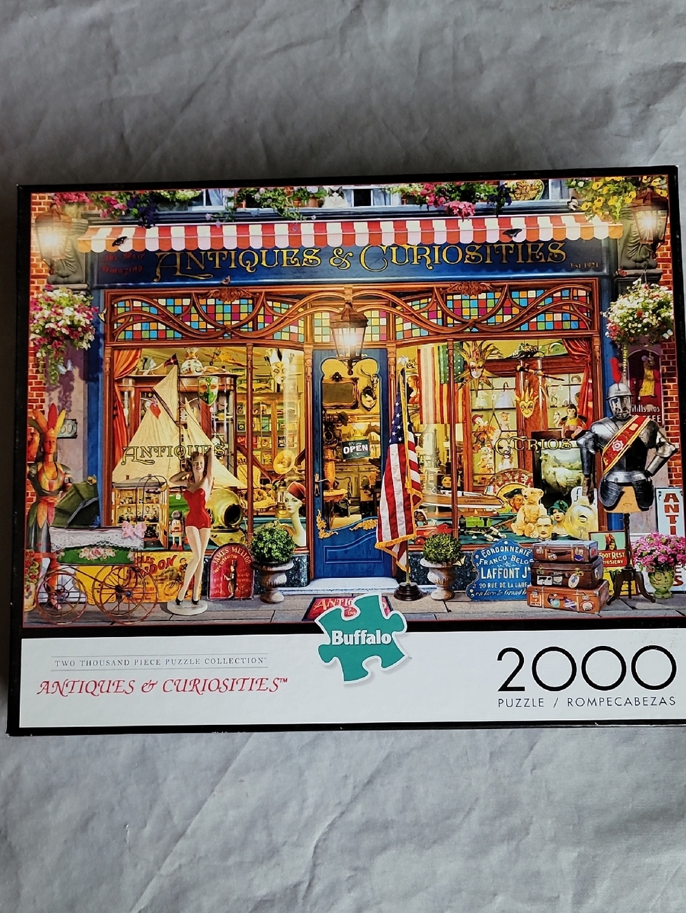New/Sealed Buffalo Antiques & Curiosities Puzzle
